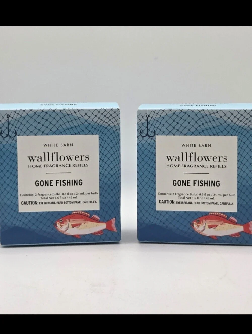 White Barn Wallflowers Home Fragrance Refills Gone Fishing X 4